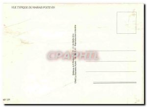 Modern Postcard View Marais Poitevin Typical