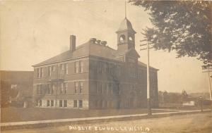 F11/ Jewett Ohio RPPC Postcard Harrison County 1909 Public School