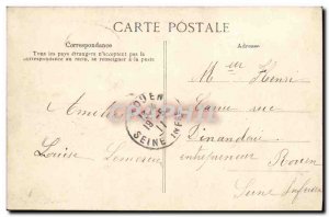 Old Postcard Cany Chateau La Piece D Water