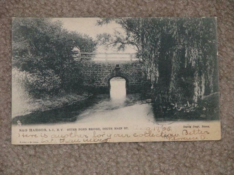 Sag Harbor, L.I., N.Y., Otter Pond Bridge, South Main St.,, 1905