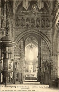 CPA GUINGAMP - Interieur de la Basilique (994000)