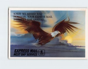 Postcard Express Mail Next Day Service, United States Postal Service