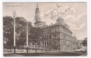 State Lands Offices Sydney NSW Australia 1906 postcard