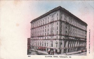 Postcard Claypool Hotel Indianapolis IN