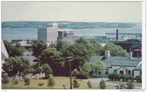 View of Halifax and the Harbour from the Citadel, Halifax, Nova Scotia, Canad...