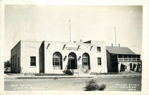 1930s Kingman Arizona Post Office Gallup Studios chloride RPPC Postcard 25-11882