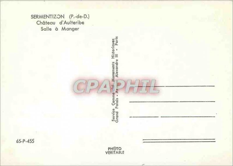 Postcard Modern Sermentizon P D Aulteribe Chateau Dining Room