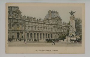 France - Paris. Carousel Square Street Scene