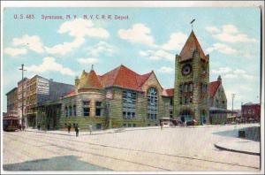 NY - Syracuse. New York Central RR Station