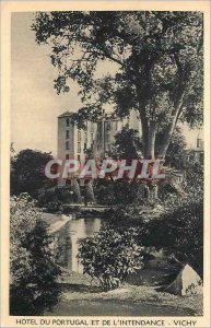 Postcard Old Hotel from Portugal and Vichy Stewardship