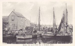 Massachusetts Rockport Netters Tied Up  At Motif  Albertype
