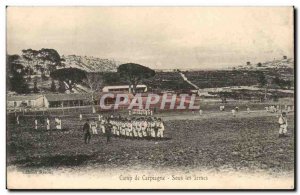 Carpiagne - Under Arms - Old Postcard