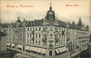 Gruss Aus Rosenheim Germany c1905 Postcard #1 