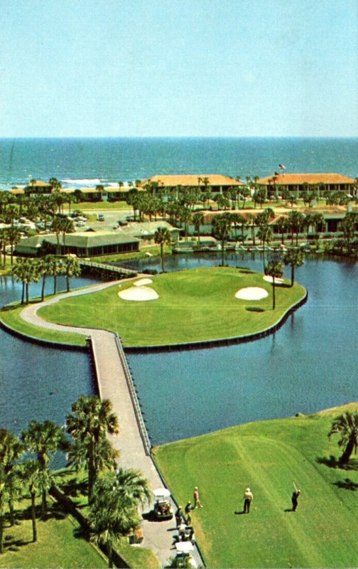 Florida Ponte Vedra Beach The Inn Golf Club Famous Island Ninth Hole 1974