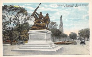 Soldiers Monument Grand Avenue Milwaukee WI 