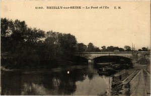 CPA Neuilly sur Seine - Le Pont et l'Ile (274637)