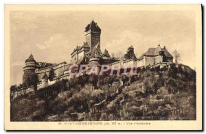 Postcard Old Hochk?nigsburg View S & # 39Ansemble