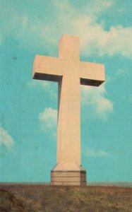 Vintage Postcard The Cross Sixty Foot Steel Jumonville Union Town Pennsylvania