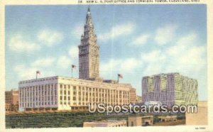 New US Post Office & Terminal Tower - Cleveland, Ohio OH  