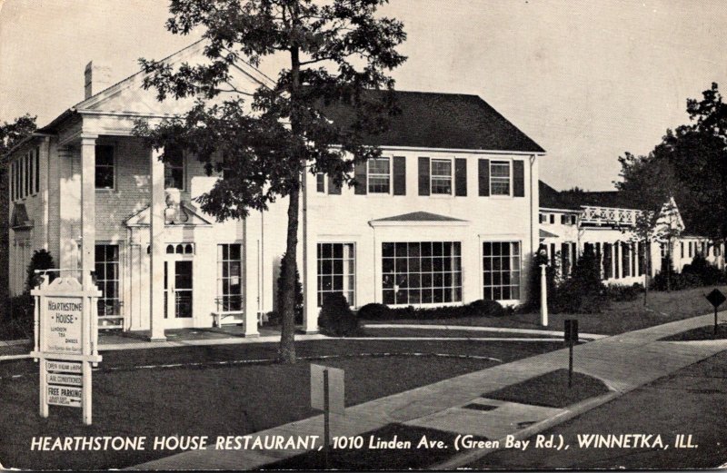 Illinois Winnetka Hearthstone House Restaurant