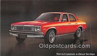 Nova Custom 4 Door Sedan, 1978 Chevrolet Auto, Car Unused 