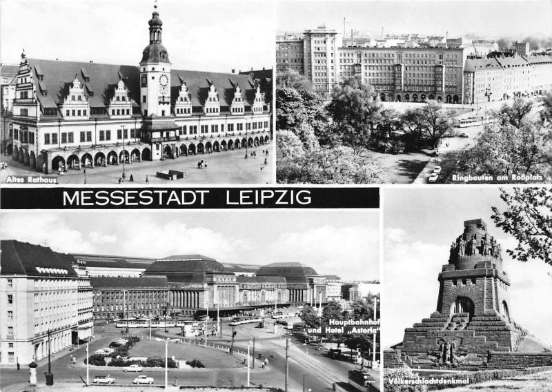 BG347 messestadt leipzig car multi views  CPSM 14x9.5cm germany