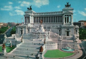 Postcard Altar Of The Nation Landmark Victor Emmanuel II Monument Rome Italy