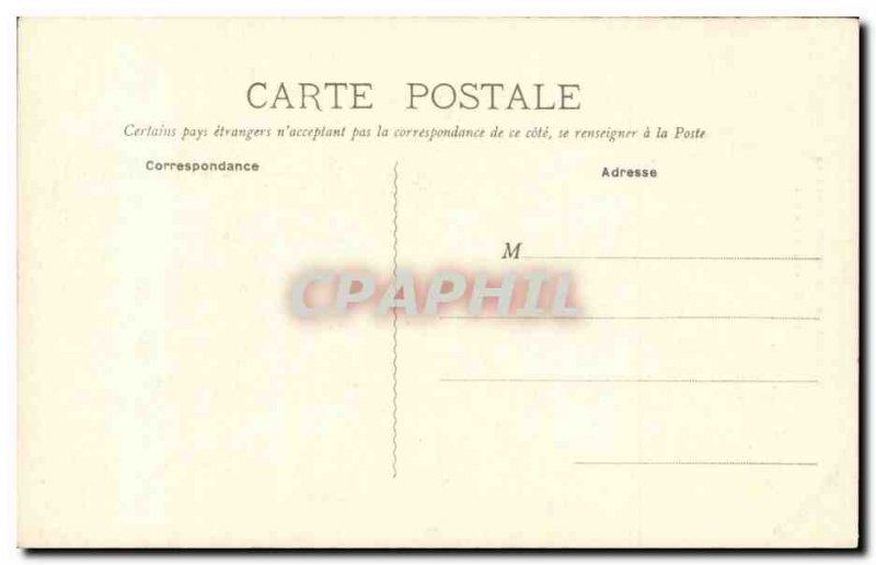 Ancy le Franc - Le Chateau Old Postcard