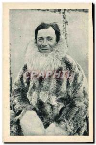 Old Postcard The cure Polar North Pole Mission Mary & # 39s igloo Alaska