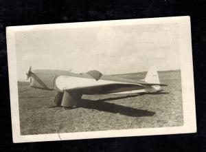 Mint 1938 Czechoslovakia RPPC Postcard Airplane Letadio BE 150 on the Ground