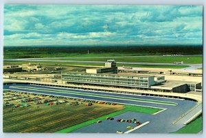 Montreal Quebec Canada Postcard Montreal International Airport 1968 Posted