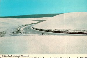 New Mexico White Sands National Monument Auto Road