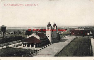 ND, Bismarck, North Dakota, Northern Pacific Railroad Train Station Depot