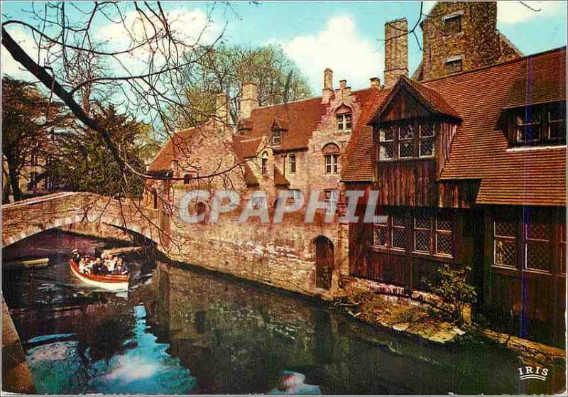 Postcard Modern Bruges St Boniface Bridge