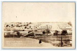 Bird's Eye View Camp Zachary Taylor Louisville Kentucky KY RPPC Photo Postcard