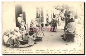 Postcards Algeria Old Moorish Cafe