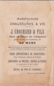 Birds And Dragonfly Advertising Card Manufacture De Chaussures A Vis C005