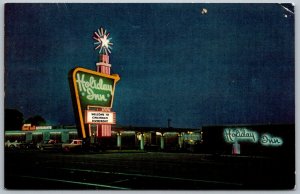 Covington Kentucky 1960s Postcard Holiday Inn Motel of Cincinnati Riverfront