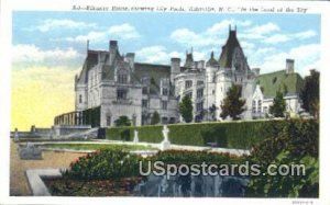 Biltmore House, Lily Ponds in Asheville, North Carolina