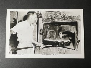 Mint Australia Postcard Stationery Trans Australian Railway Baker at Work