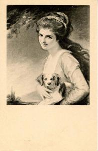 Lady Hamilton as Nature    Artist Signed: George Romney