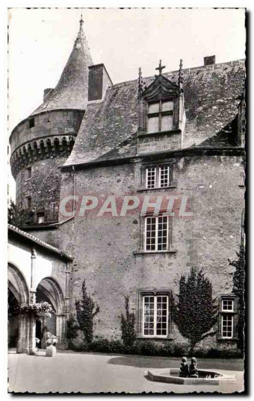 Postcard Old Boisy Pres Roanne Chateau De Jacques Coeur The Court & # 39Honne...