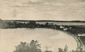 Bailey Island ME Head of Mackeral Cove Burrowes Company Postcard