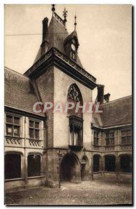 Old Postcard Bourges Palais Jacques Coeur Porte d & # 39entree