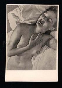3010802 Dreaming NUDE Lady BELLE Vintage Real PHOTO PC