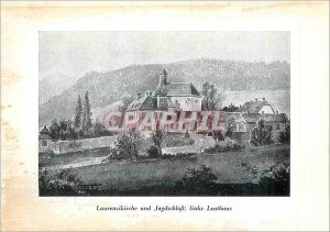 Postcard Modern Laurenzikirche JagdsehloB Links und Lusthaus