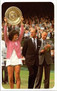 1983 Robinsons Sports Card Tennis Wimbledon Virginia Wade sk9179