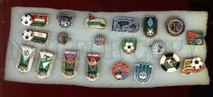 000015 Soccer - set of 20 different club pins(015)