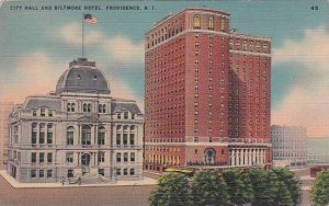 Rhode Island City Hall And Biltmore Hotel