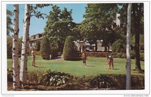 Croquet , Guildwood Village , SCARBOROUGH , Ontario , Canada , 50-60s